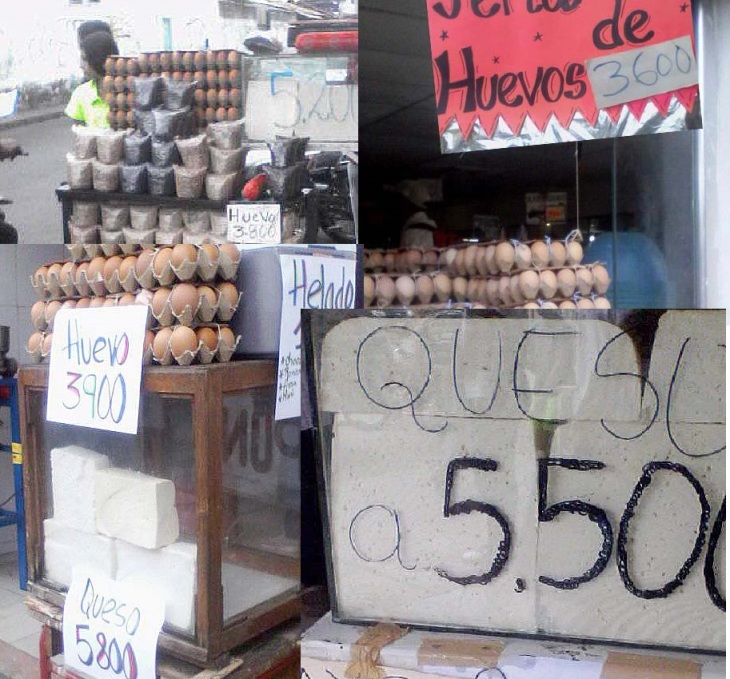 El queso y los huevos son los más solicitados en el mercado sanjuanero
