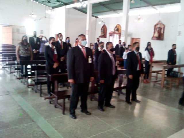 Delegación Municipal de Monagas conmemoró mes aniversario con eucaristía