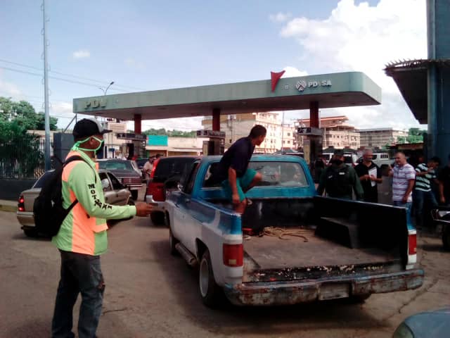 Gremios y pueblo gracitano agradecen a la GNB organización en la venta de combustible