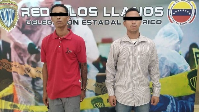 Cicpc arrest� a dos peligrosos extorsionadores en San Juan de los Morros