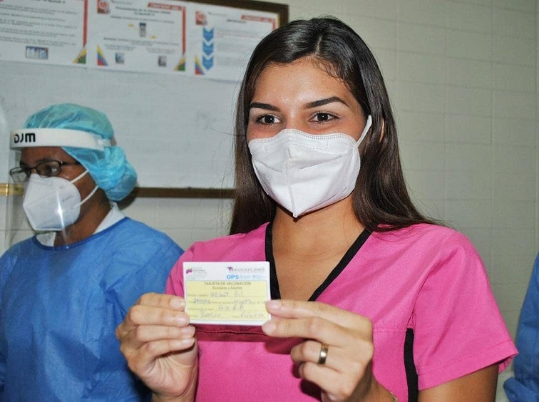 Inmunización contra el COVID-19 dio inicio en Guárico