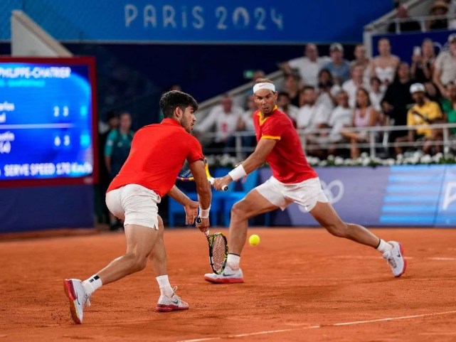 Nadal y Alcaraz fueron derrotados en los Juegos Olímpicos 