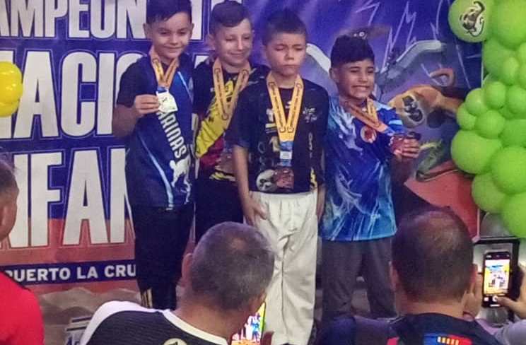 Guárico se alzó con tres medallas en el Campeonato Nacional Infantil de Karate Do