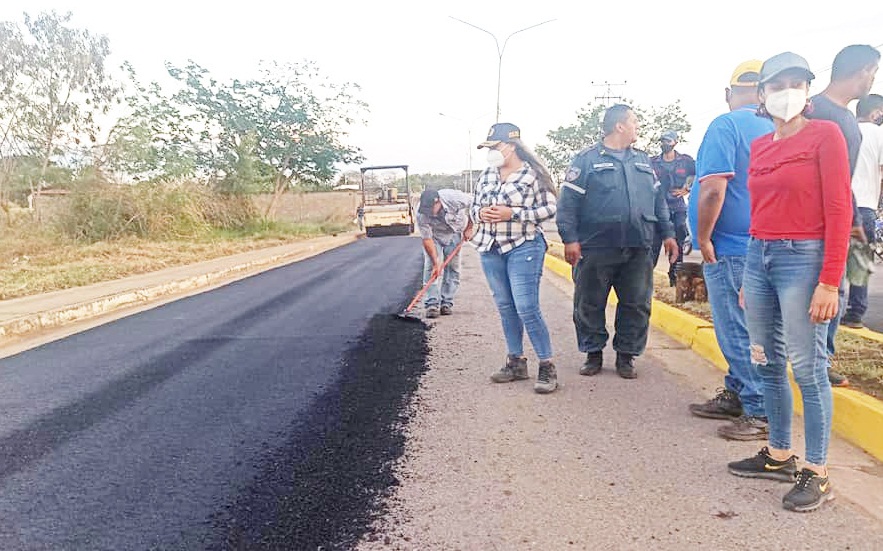 En Zaraza: Inician trabajos de rehabilitación de la avenida Hugo Chávez