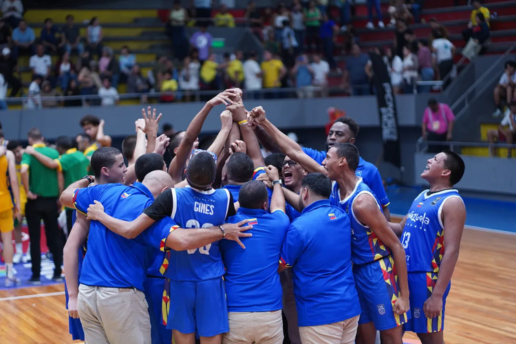 Venezuela hace historia y conquista el Suramericano de baloncesto U-15