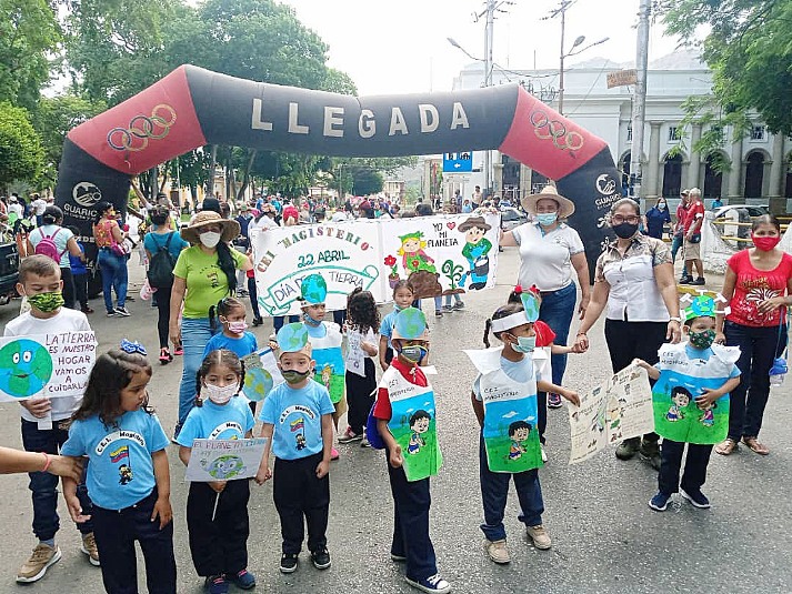 Unidades Educativas de San Juan conmemoraron el D�a de la Tierra