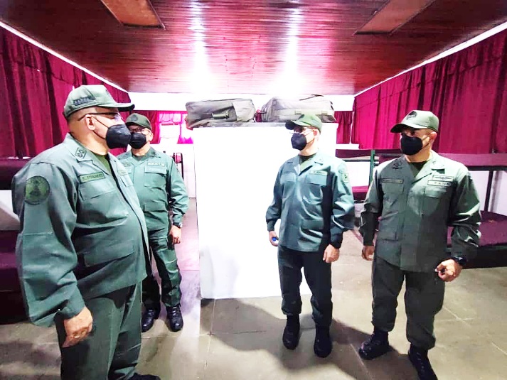 Autoridades militares inspeccionaron el Comando de Zona de la Guardia Nacional Bolivariana en Guárico