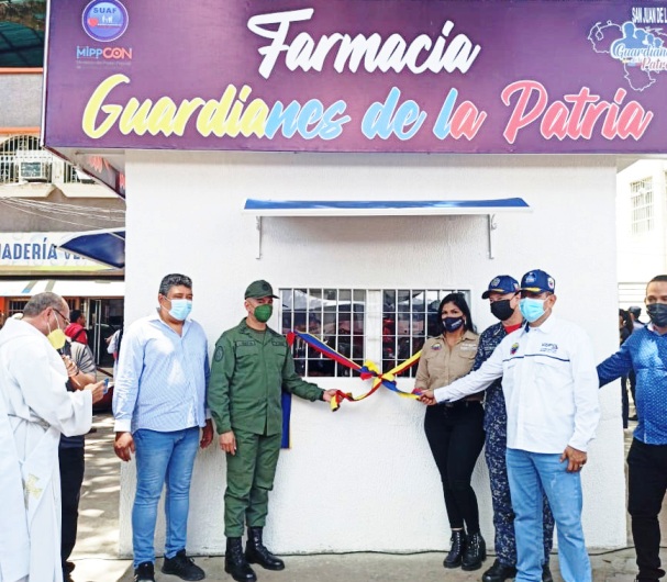 Abrieron farmacia Guardianes de la Patria en San Juan de los Morros