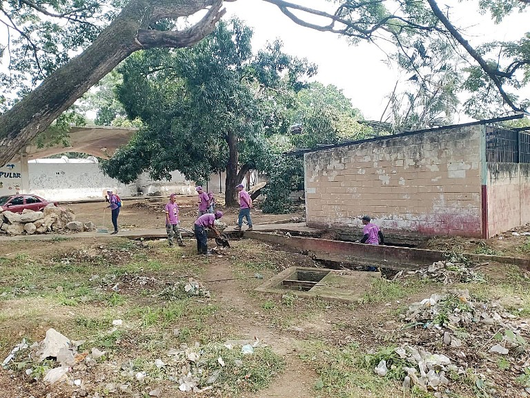 Plan Roscio Limpio contin�a remozando y embelleciendo comunidades de San Juan de Los Morros