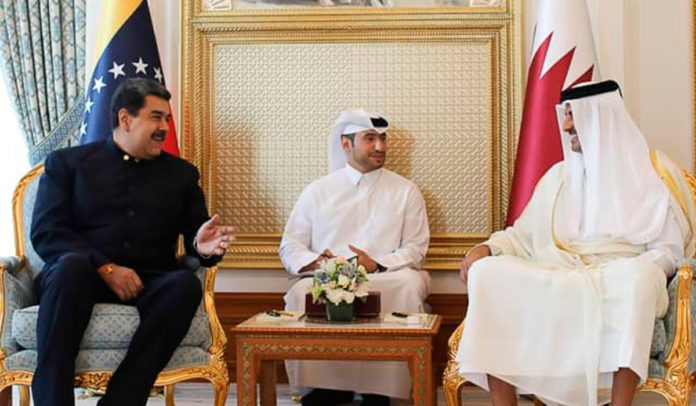 Maduro y Emir de Qatar encabezan reuni�n sobre asuntos bilaterales