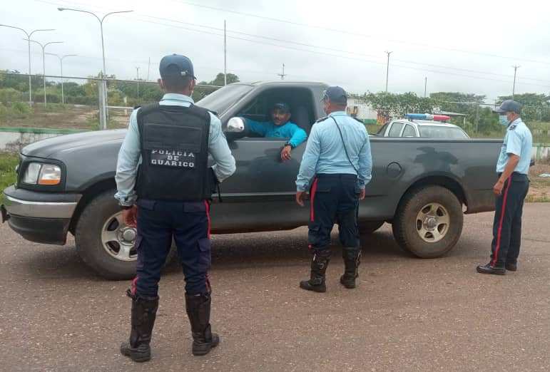 Poliguárico realiza despliegue preventivo en Las Mercedes del Llano