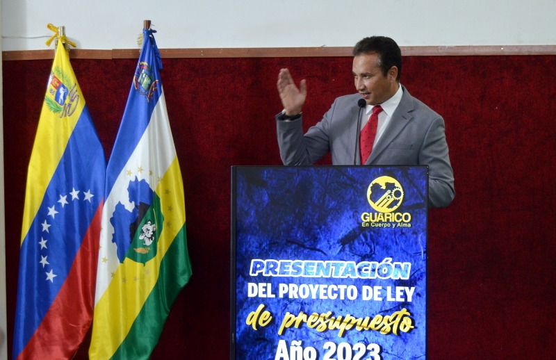 Gobernador José Vásquez presentó Plan Guárico Progresa 2023