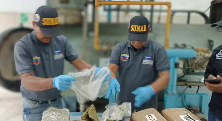 Destruyeron más de 40 kilos de drogas en Guárico