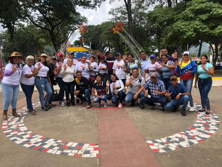 Rondonenses marcharon para defender los derechos de Venezuela sobre la Guayana Esequiba
