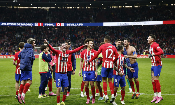 Atlético Madrid clasificó a semifinales de la Copa del Rey 
