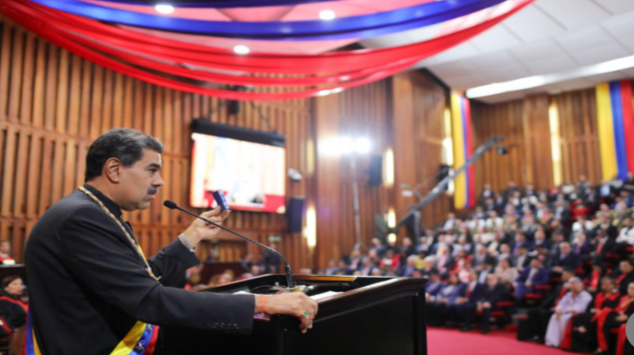 Maduro llamó a la FANB a estar alerta para defender la patria