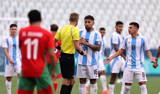 ¡Escándalo olímpico! Final caótica entre Argentina y Marruecos 
