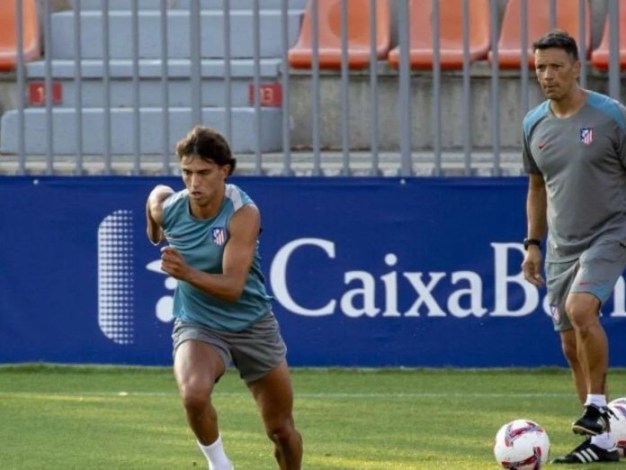 Joao Félix se incorporó a los entrenamientos del Atlético 