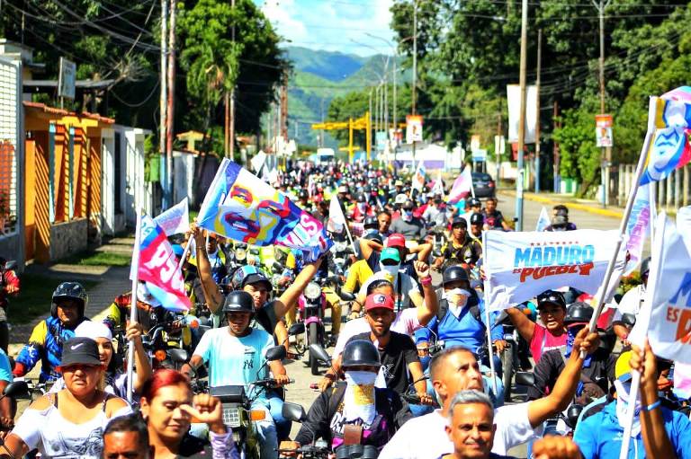 Fuerza Motorizada de Guárico realizó caravana para ratificar compromiso con la paz