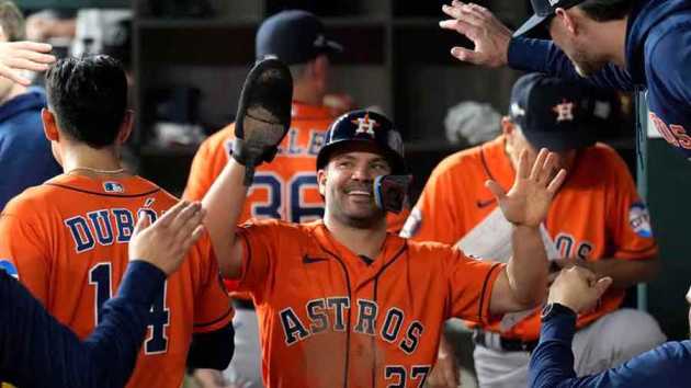 José Altuve es el quinto pelotero en la historia de los Astros en acumular tres temporadas de 20/20