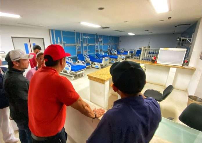 Rehabilitan área de quirófanos y sala de parto en hospital de Zaraza