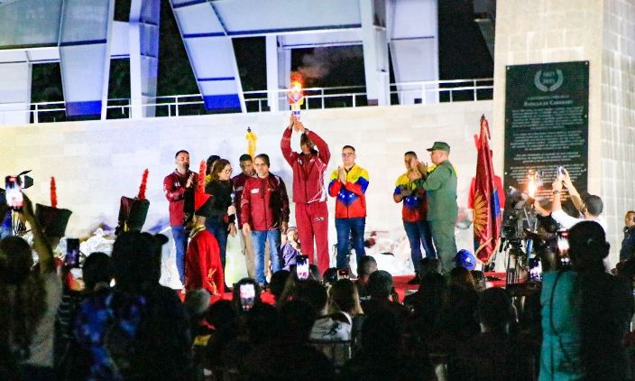 Inicia el recorrido del fuego patrio de los Juegos Nacionales 